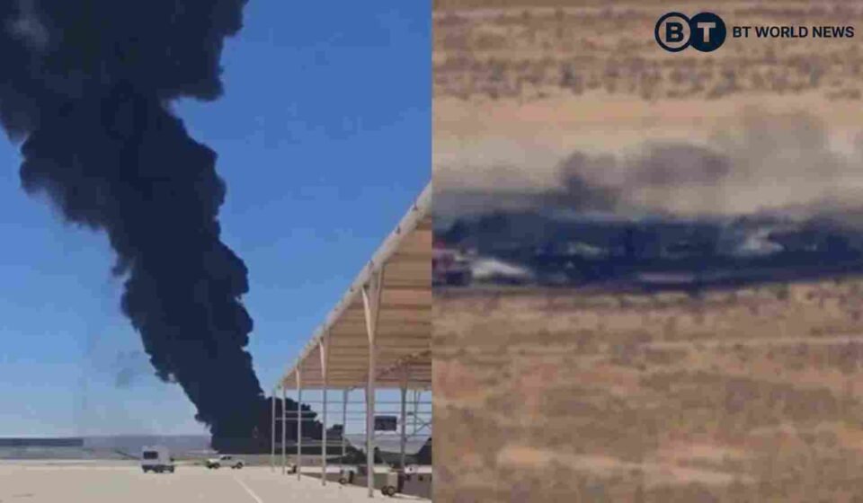 US Air Force B-52 Bomber Crashes Shortly After Takeoff, 8 Killed