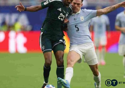 Saudi Arabia Vs Uruguay | Saudi Arabia Hold Uruguay to a Thrilling Draw