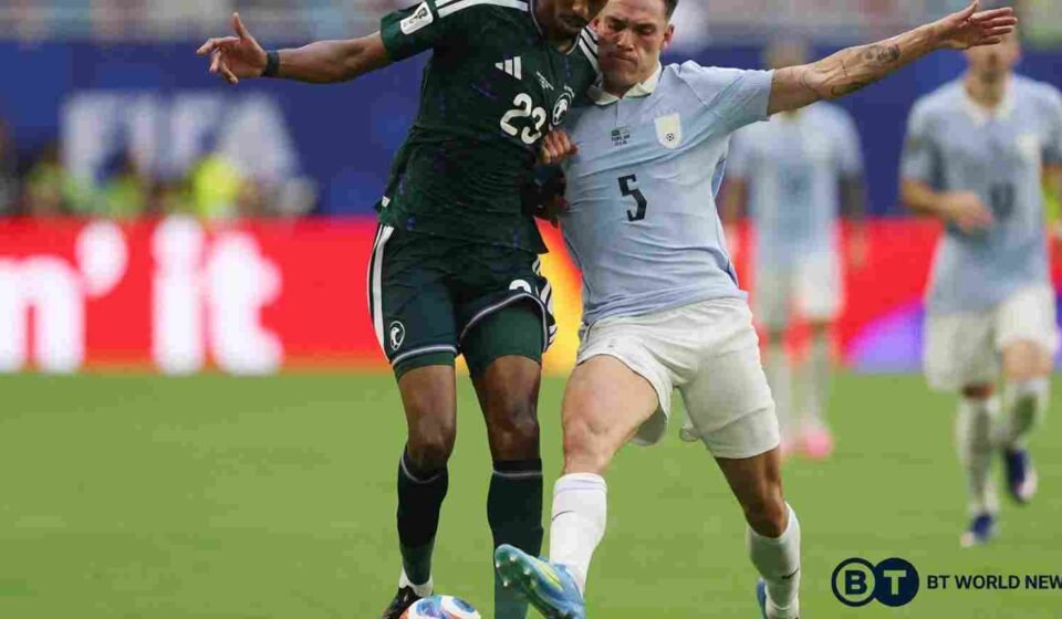 Saudi Arabia Vs Uruguay | Saudi Arabia Hold Uruguay to a Thrilling Draw