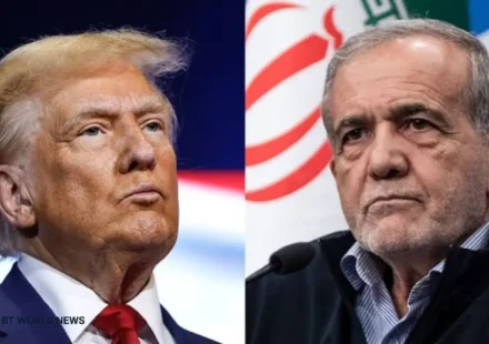Trump & Iranian President Sign Peace Deal to End Middle East War
