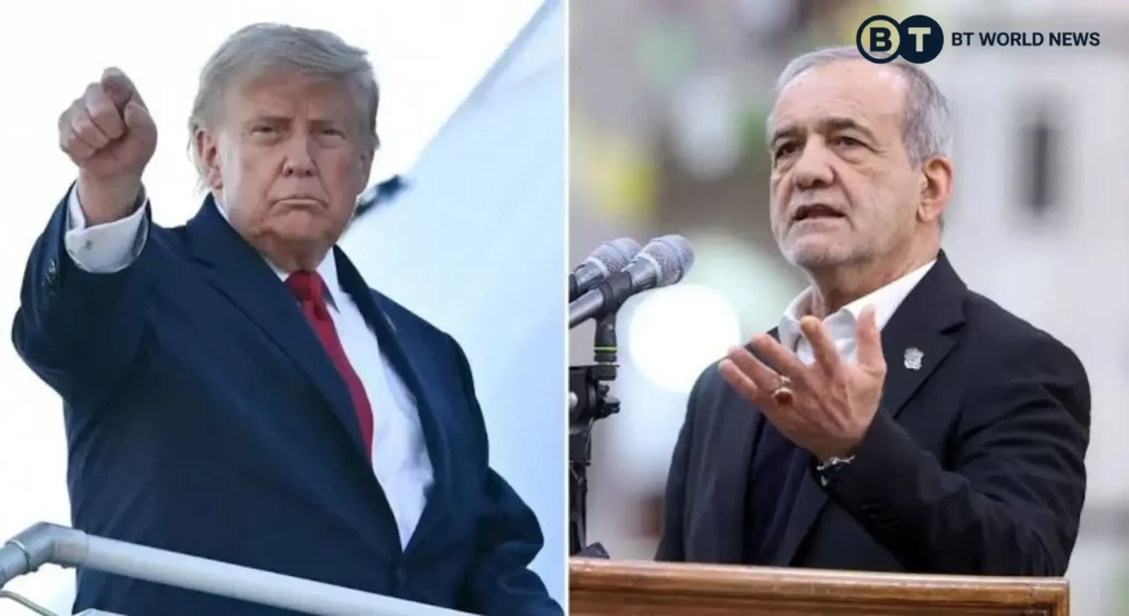 Trump & Iranian President Sign Peace Deal to End Middle East War
